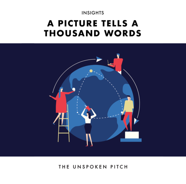 A picture tells a thousand words. - The Unspoken Pitch