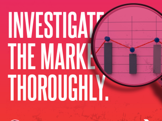 Investigate the market thoroughly.