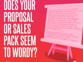 Your proposal/sales pack too wordy?