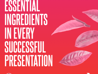 Essential ingredients in every successful presentation