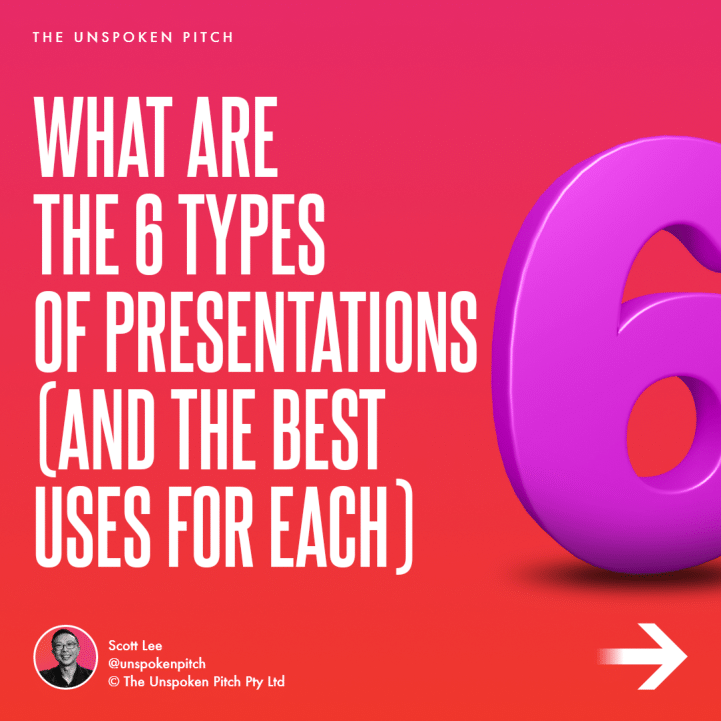 different uses of presentations