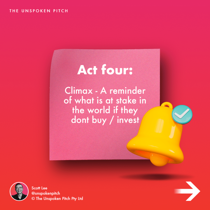 What is the 5 act structure and how does it apply to presentations